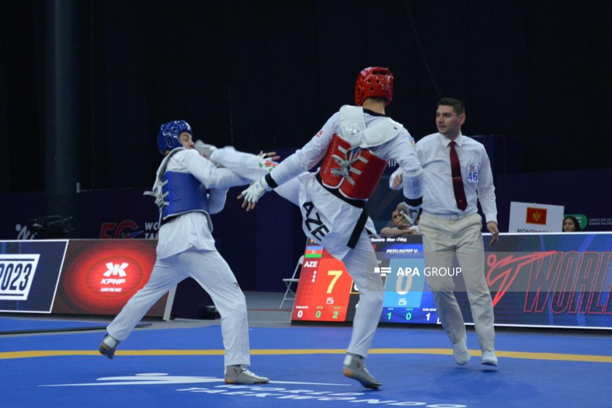 Azerbaijani taekwondoka was defeated in 1/4 finals in World Championship-PHOTO -UPDATED-1 