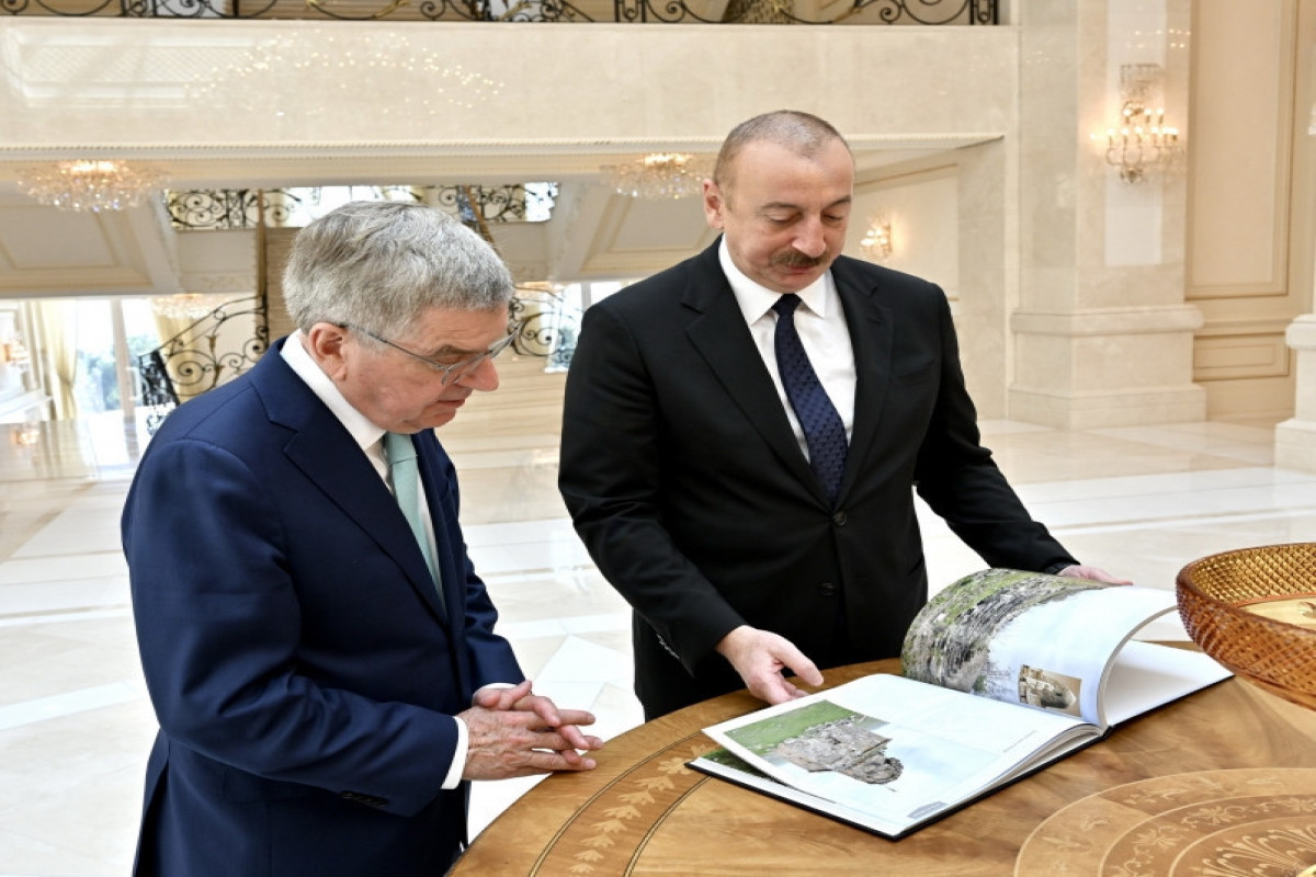 Президент Ильхам Алиев принял президента Международного олимпийского комитета-ОБНОВЛЕНО 