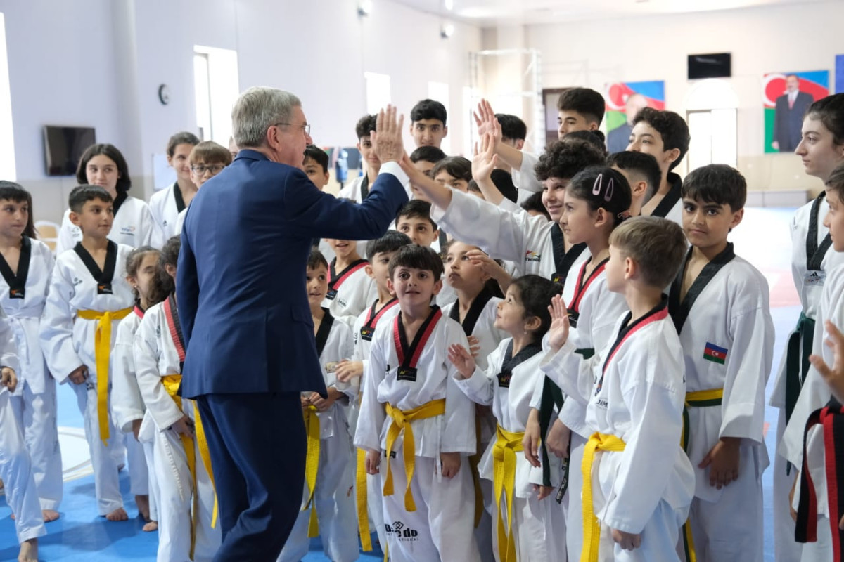 Presidents of IOC and WT visited Azerbaijan Taekwondo Federation-PHOTOLENT 