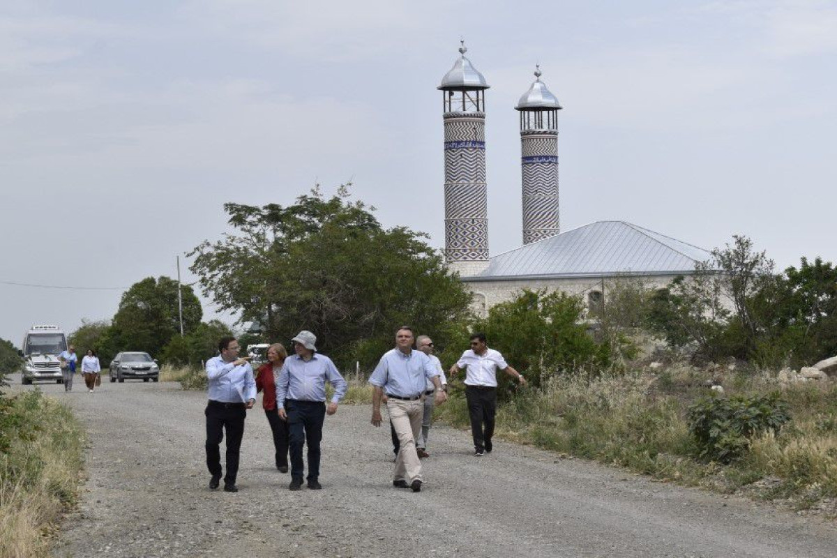 PACE Monitoring Committee co-rapporteurs visited Azerbaijan's Agdam