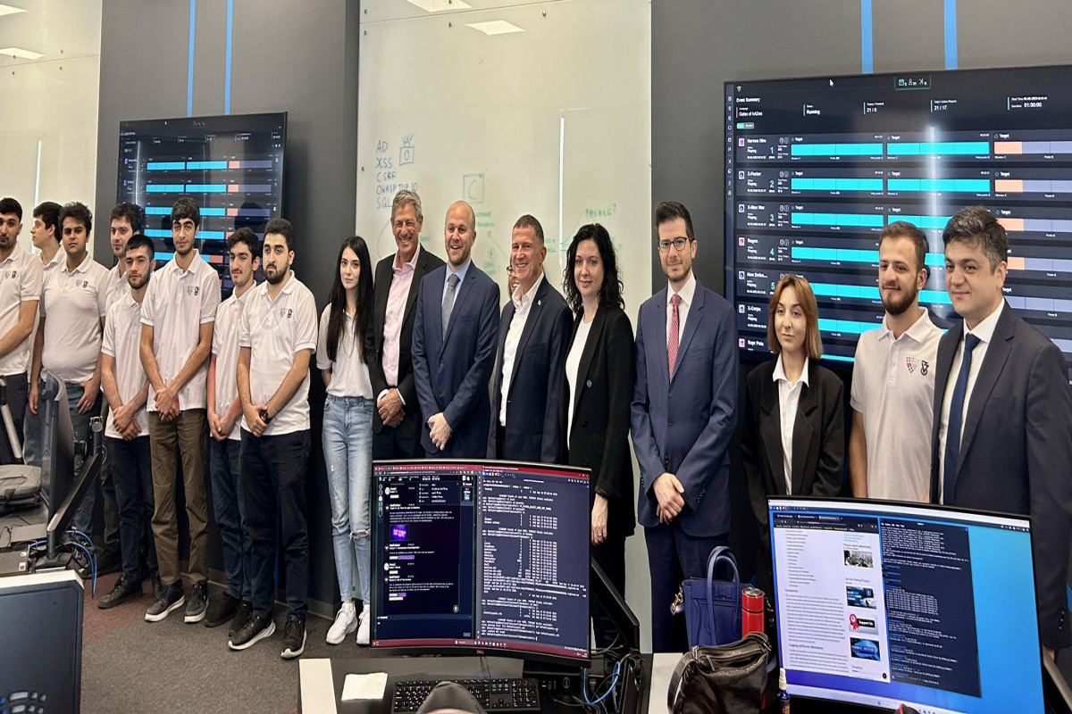 Israeli deputies visited Cybersecurity Center in Baku-PHOTO 