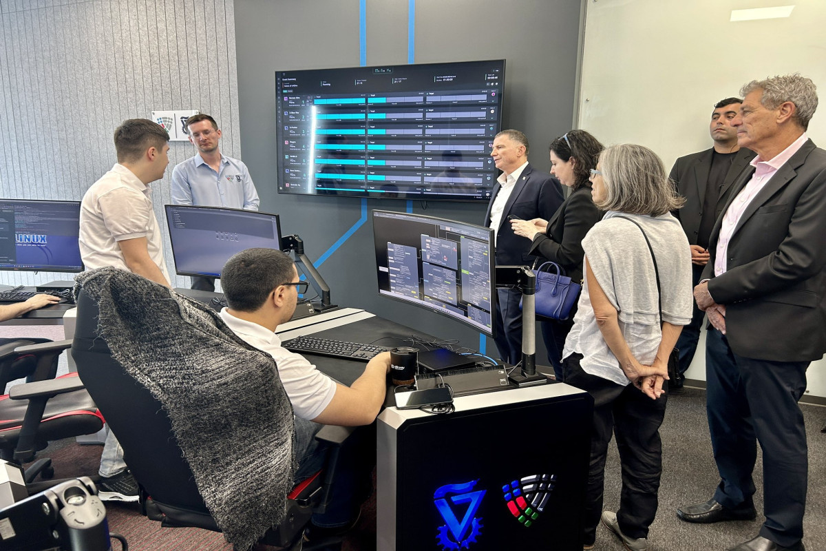 Israeli deputies visited Cybersecurity Center in Baku-PHOTO 