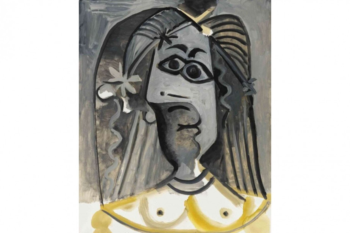 Pikassonun “Qadın büstü” əsəri hərracda 3,4 milyon avroya satılıb