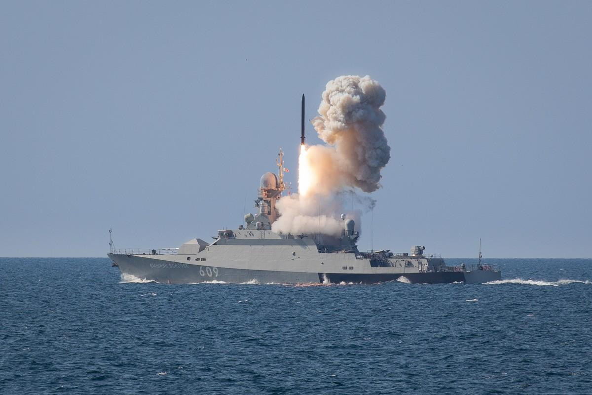 Russia launched 35 cruise missiles on Ukraine from Caspian Sea