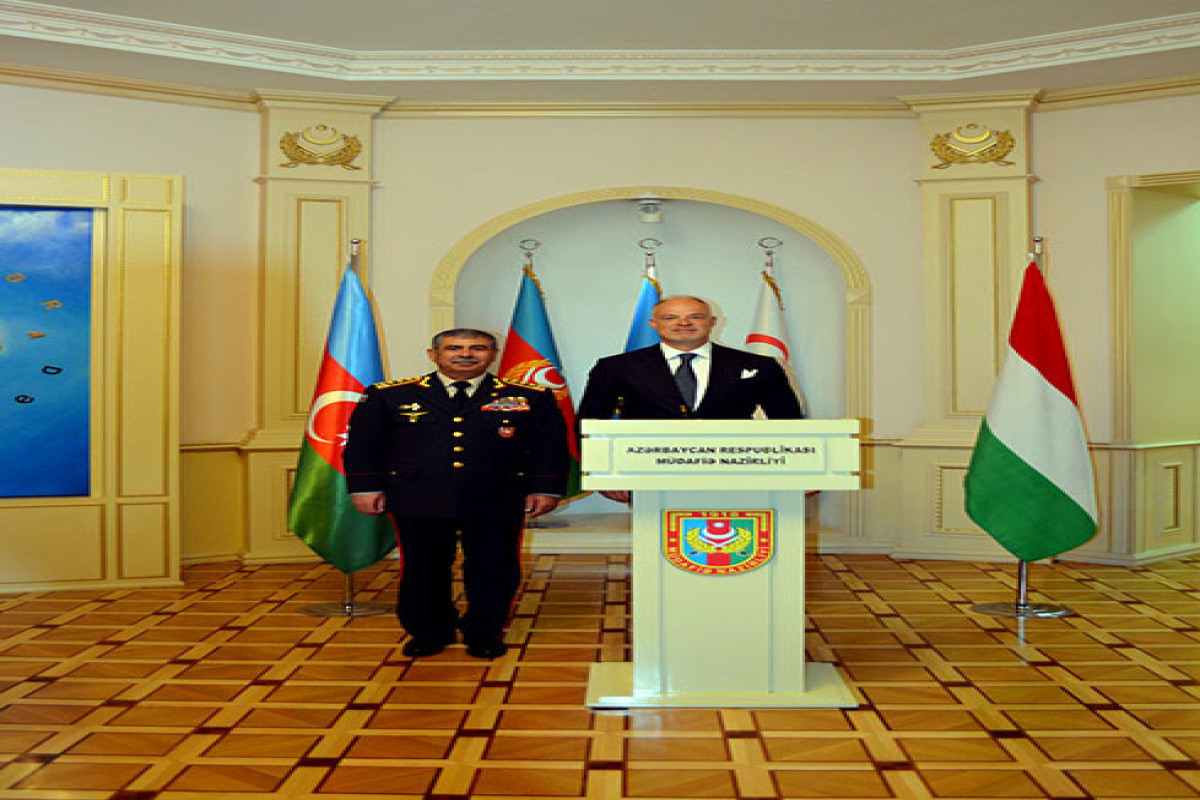 Azerbaijan and Hungary discussed issues of expanding military cooperation-VIDEO 