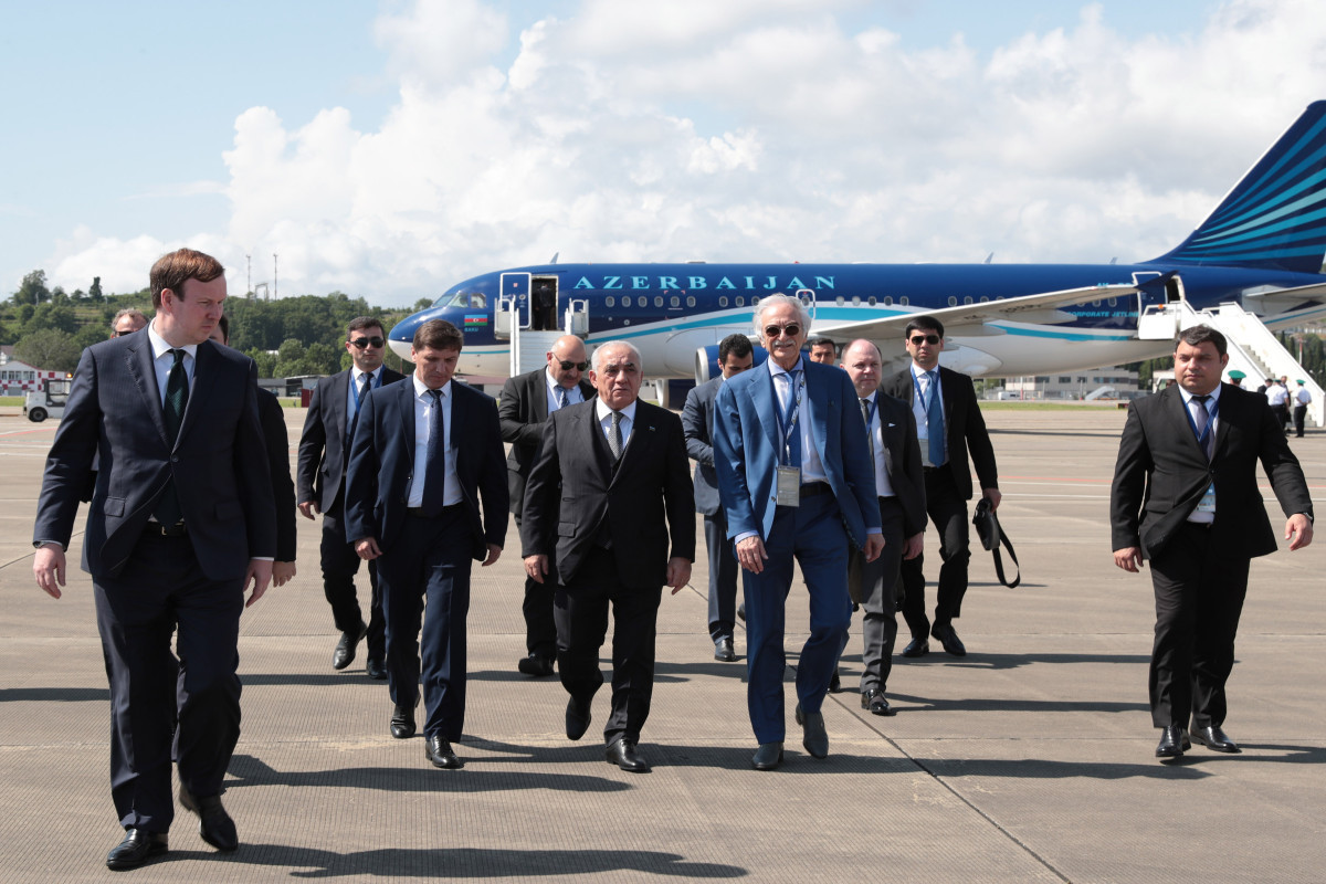 Azerbaijani PM paid working visit to Russia