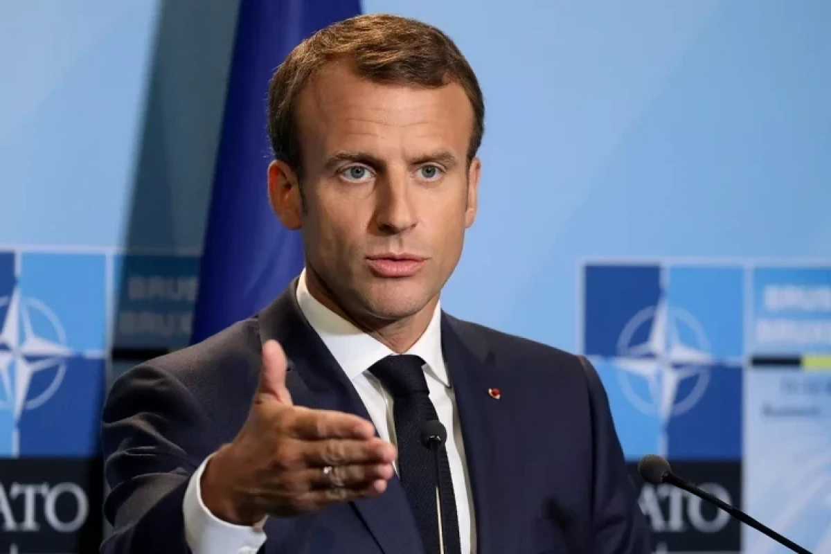 Макрон: Франция направит помощь в связи с катастрофой на Каховской ГЭС