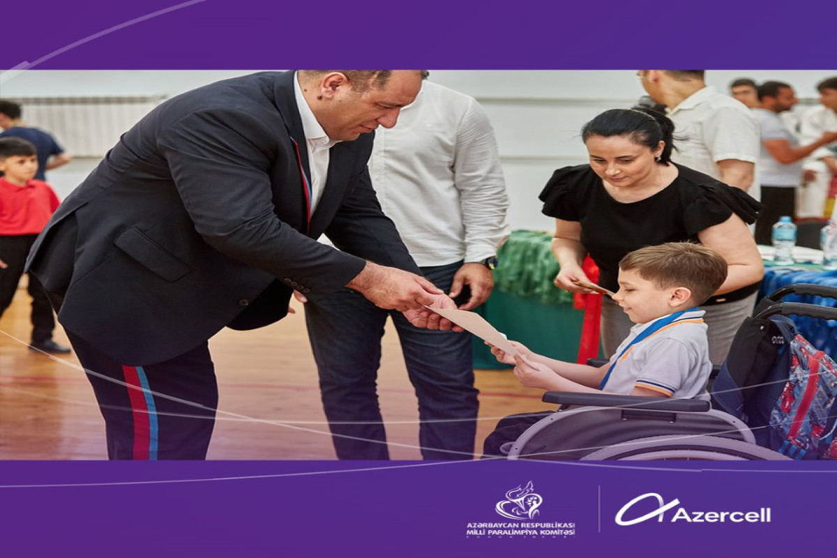 Состоялся «Детский паралимпийский кубок» при поддержке Azercell-ФОТО 