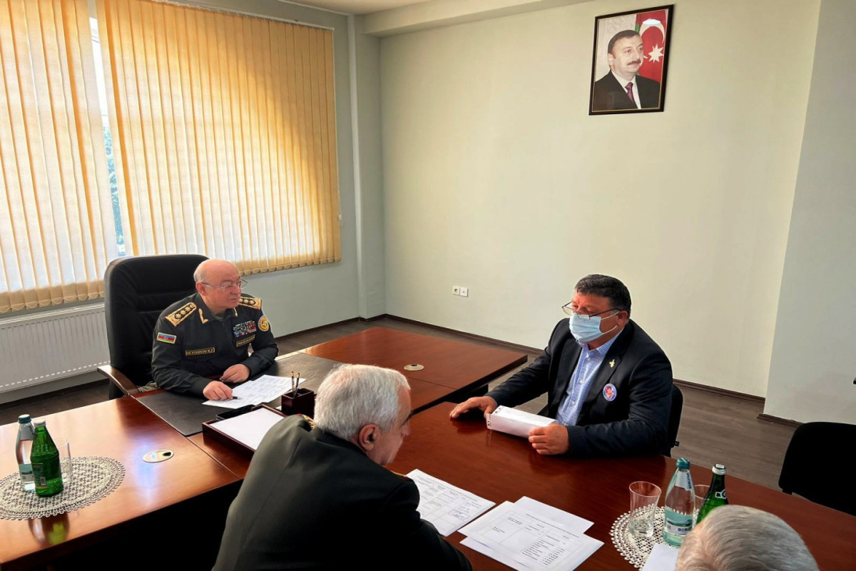 Azerbaijan’s emergency minister receives citizens in Gobustan