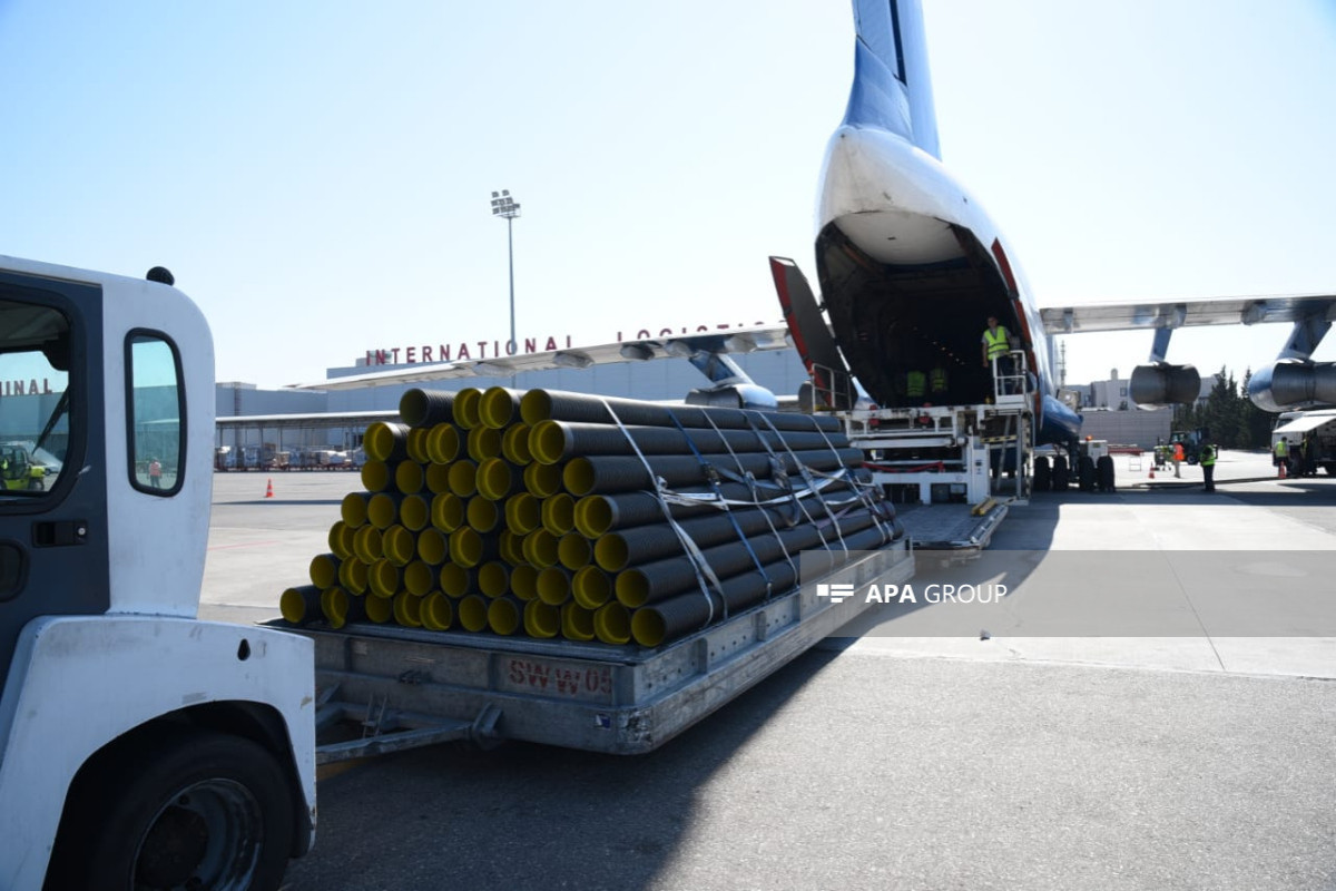 Azerbaijan sent another humanitarian aid to Ukraine-<span class="red_color">PHOTO