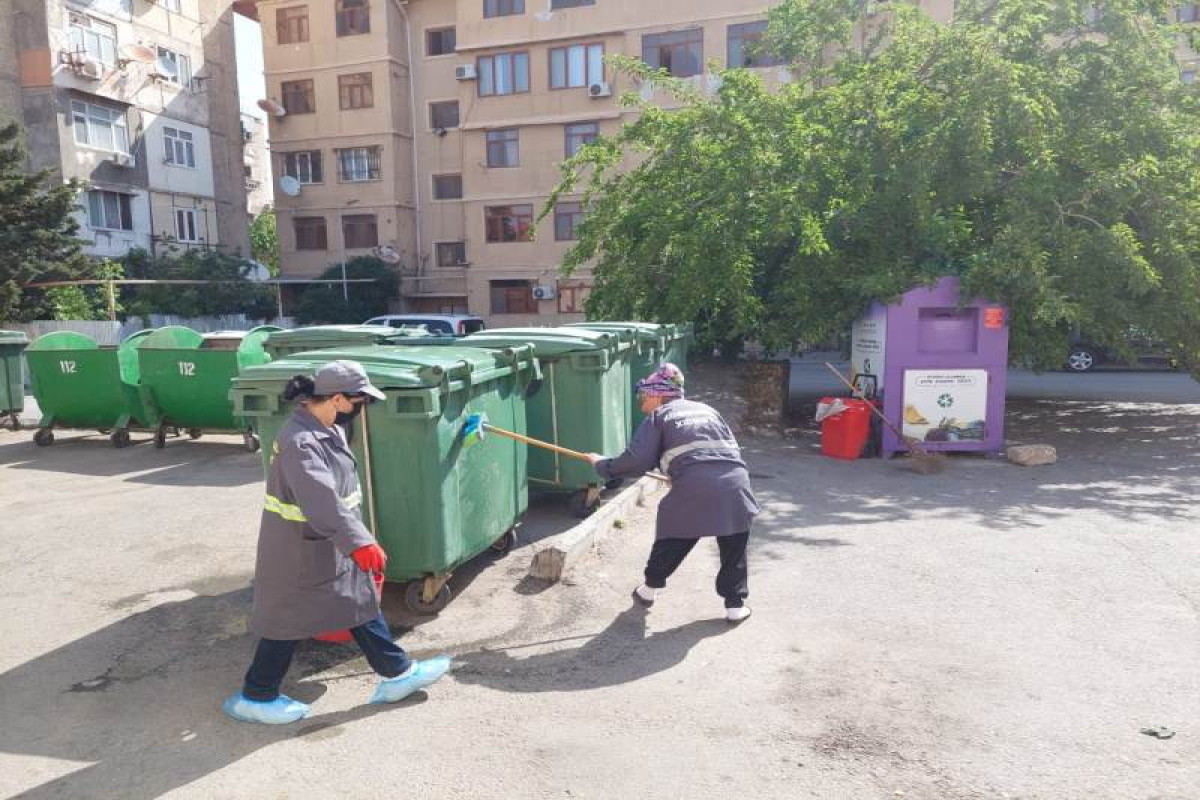 Сегодня в Баку вымыты 545 улиц-ФОТО 