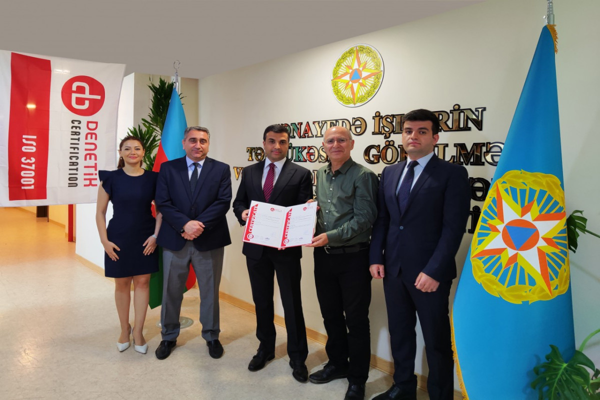 Dövlət Agentliyinin nüfuzlu beynəlxalq sertifikatı yenilənib - FOTO 