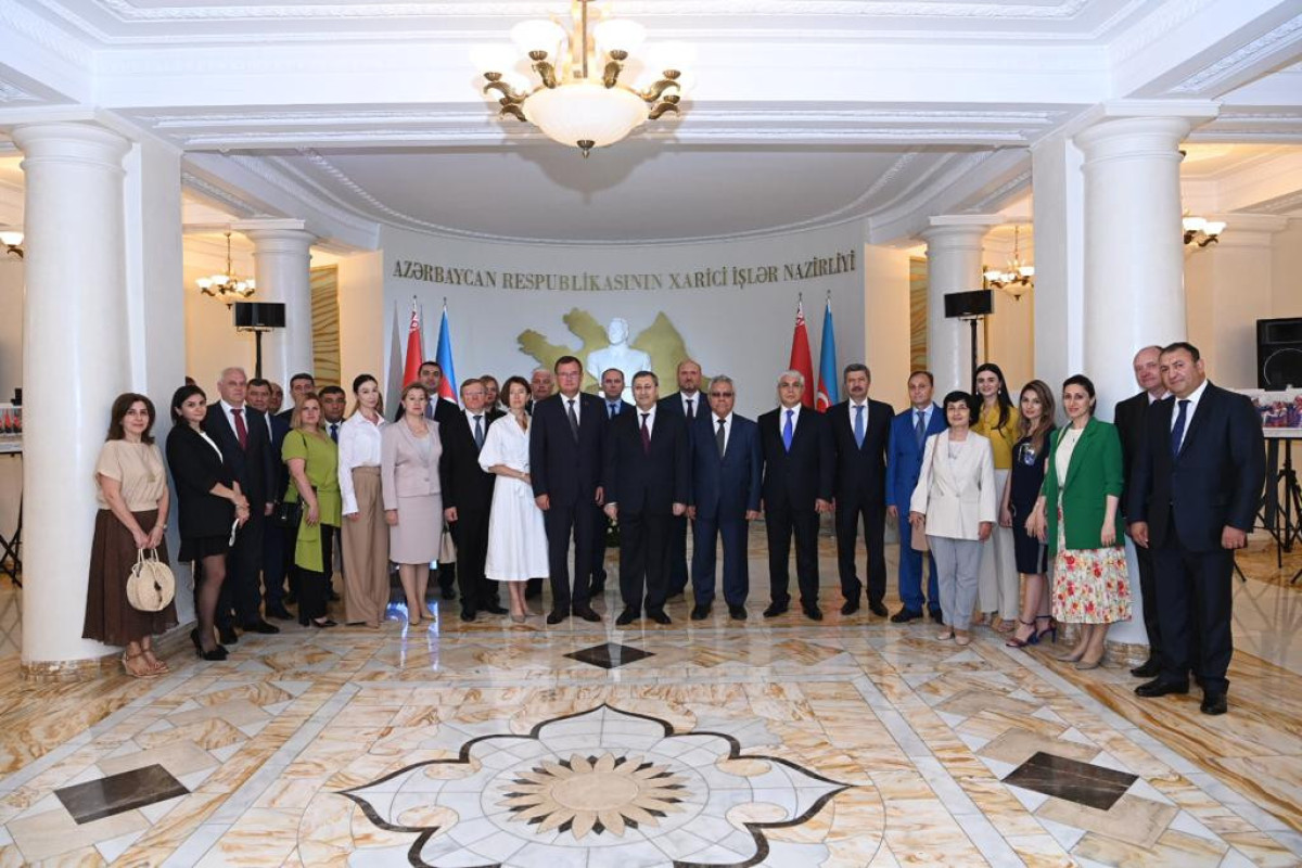 XİN-də Azərbaycan-Belarus diplomatik münasibətlərinin 30 illiyi qeyd edilir - FOTO 