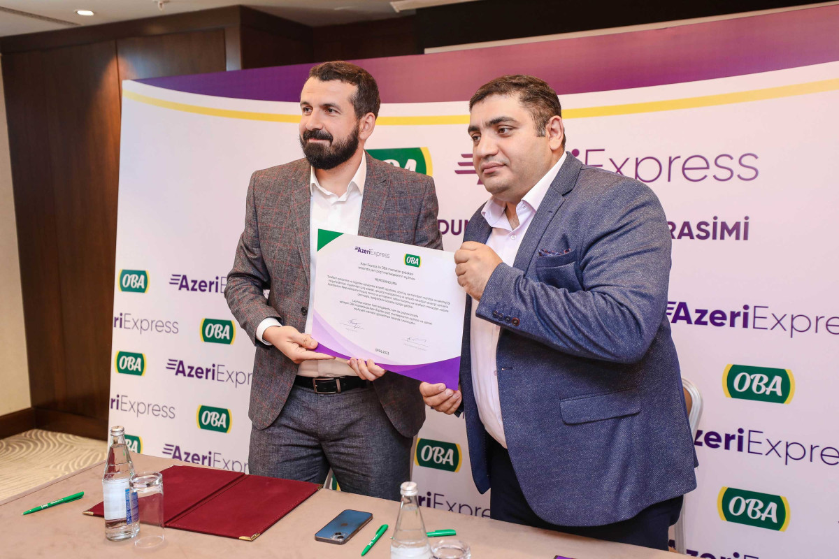 “Azeri Express” və “OBA” arasında memorandum imzalanıb  - VİDEO 