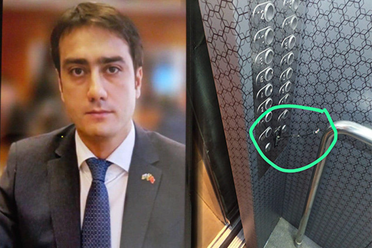 Binəqədi məhkəməsi hakimin liftin düyməsini qırmasına münasibət bildirib - VİDEO 