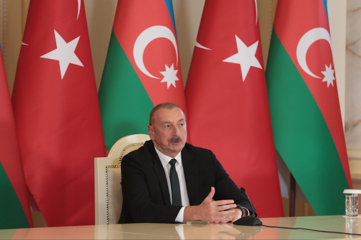 Azərbaycan Prezidenti: İndiki geosiyasi şəraitdə Orta Dəhlizin önəmi daha da artır