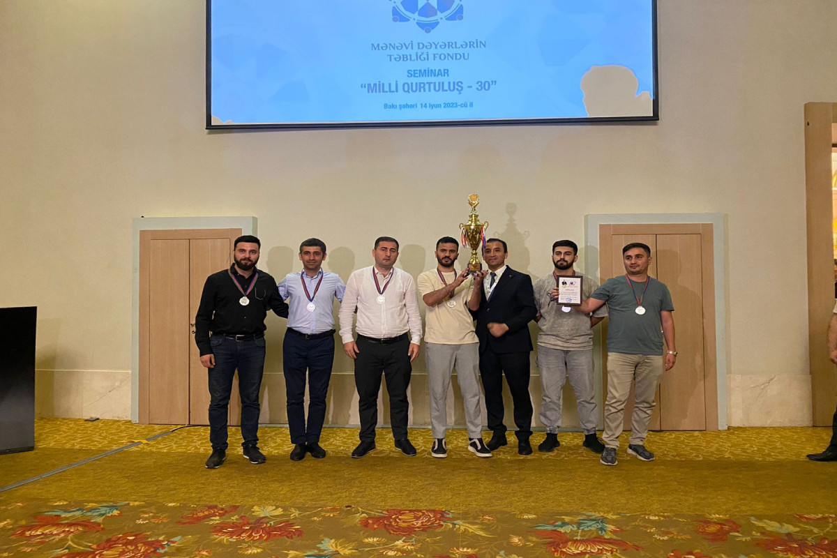 Awarding ceremony of the "Memorial Cup" held, silver medals and a cup presented to "APAGroup"