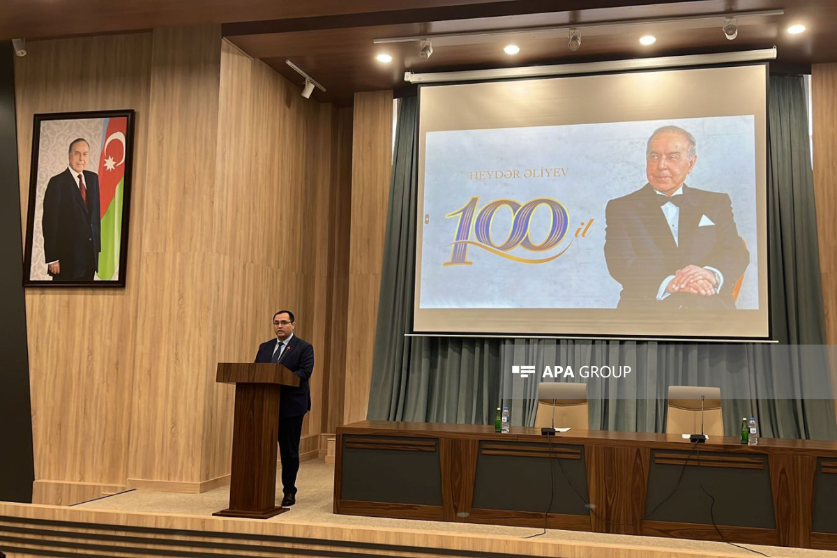 Kənd Təsərrüfatı Nazirliyində Heydər Əliyevin 100 illik yubileyinə həsr olunmuş tədbir keçirilib - FOTO 