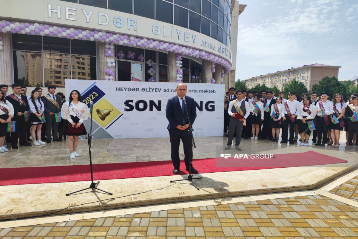 Emin Əmrullayev Naxçıvanda məzun günündə iştirak edib - YENİLƏNİB  - FOTO 