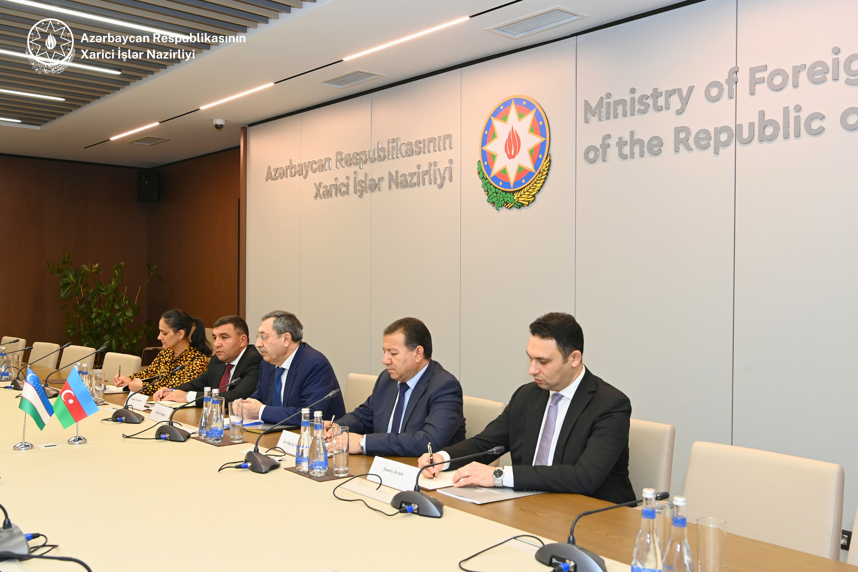 XİN-lər arasında siyasi məsləhətləşmələr aparıldı - FOTOLAR 3 Azərbaycan və Özbəkistan XİN-ləri arasında siyasi məsləhətləşmələr aparılıb