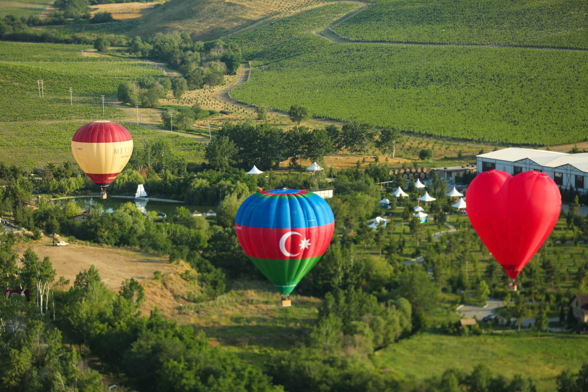 Azərbaycanda ilk Hava Şarları Festivalı keçirilib - FOTO 