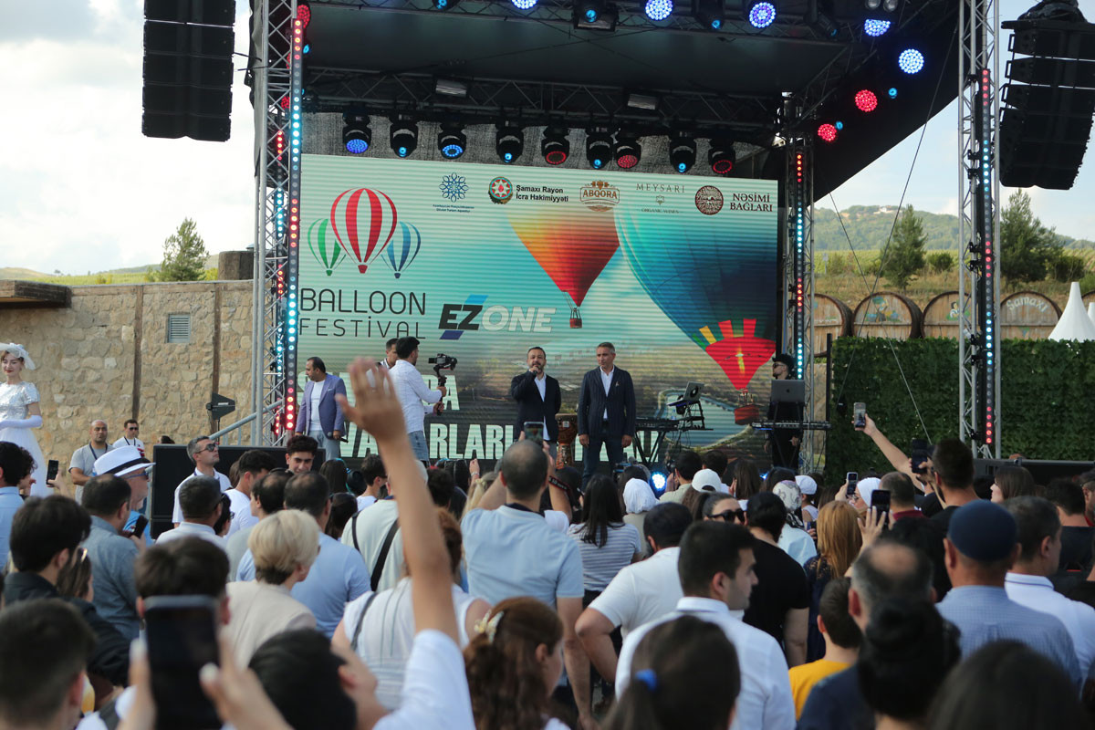 Azərbaycanda ilk Hava Şarları Festivalı keçirilib - FOTO 