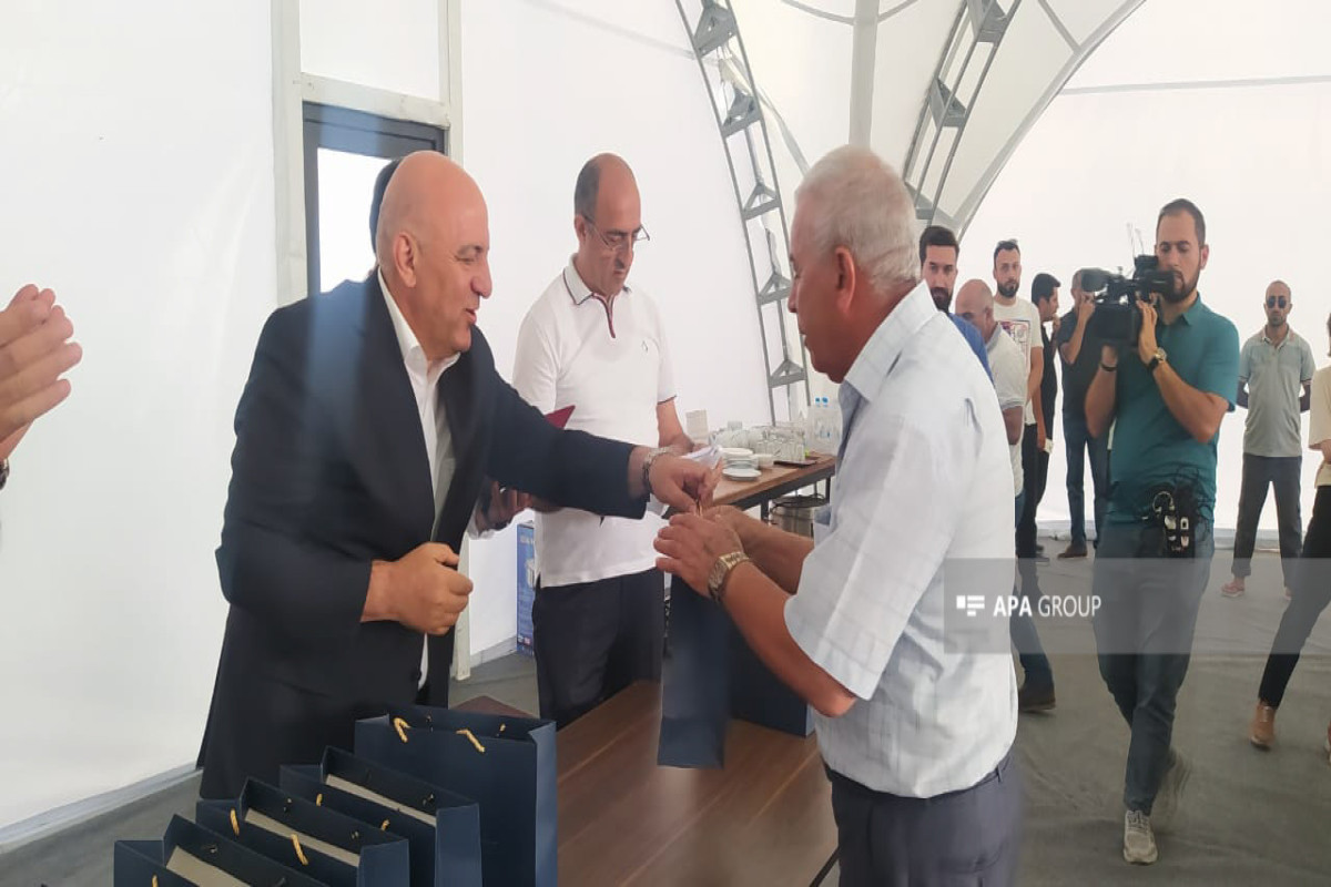 Laçına köçürülən ailələrə evlərinin açarları təqdim edilib - FOTO 