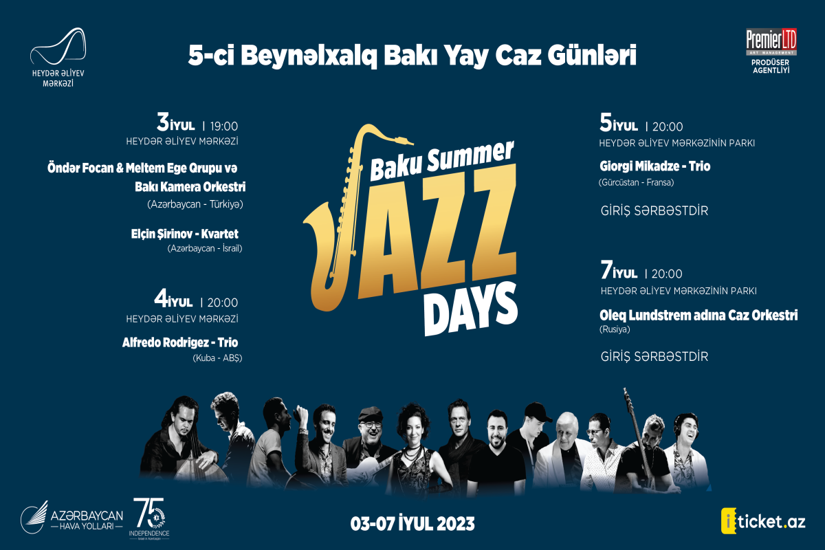 Heydər Əliyev Mərkəzində caz günləri başlayır