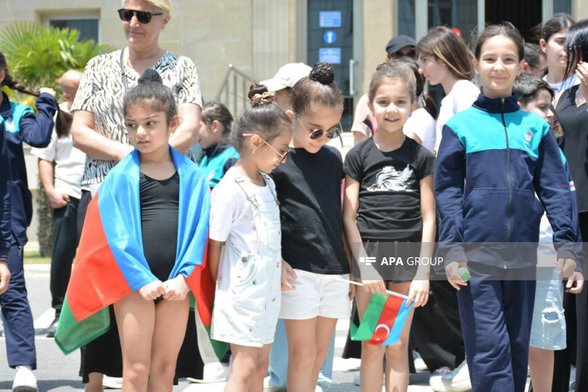 Azərbaycan yığması Avropa Oyunlarına yola düşüb - FOTO 