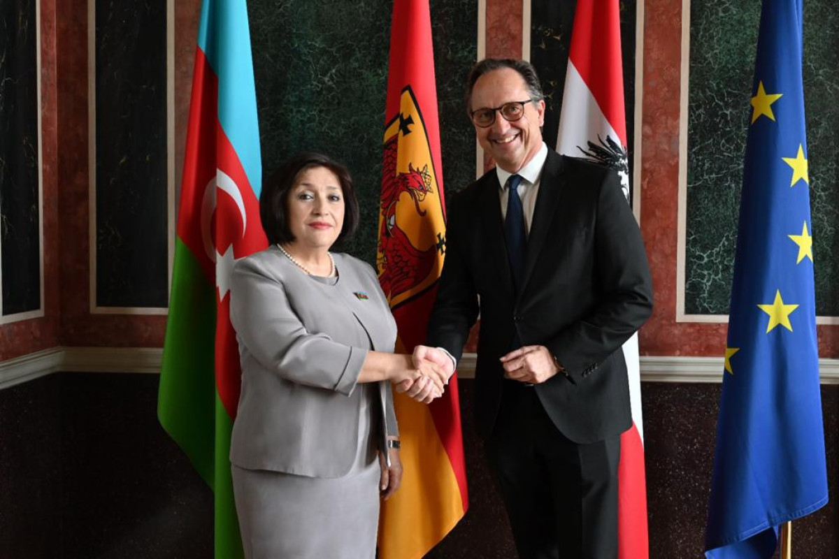 Sahibə Qafarova Avstriya Parlamenti Federal Şurasının sədri ilə görüşüb