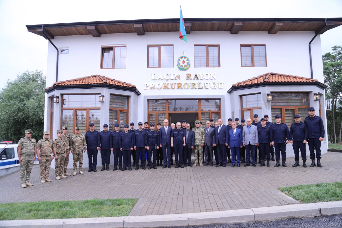 Laçın şəhərində prokurorluğun binası istifadəyə verilib - FOTO 