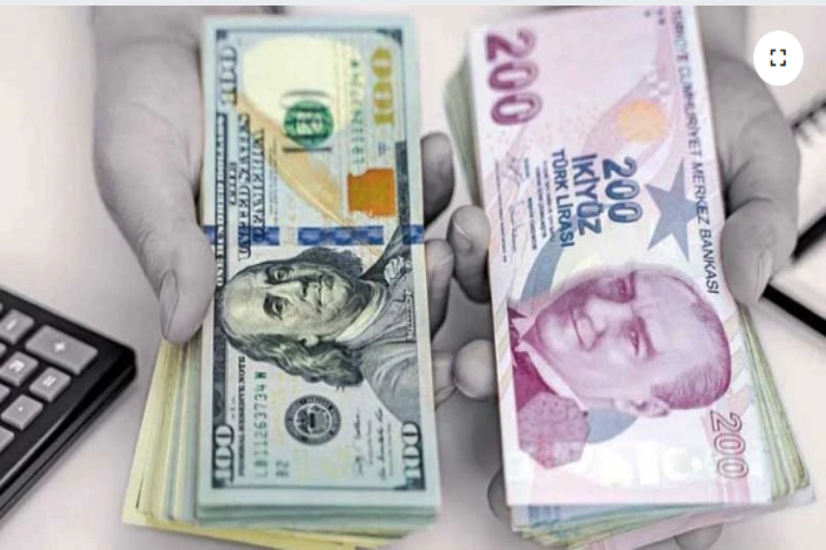Türkiyə MB-nın faiz qərarından sonra dolların məzənnəsi 24 TL-ni ötüb