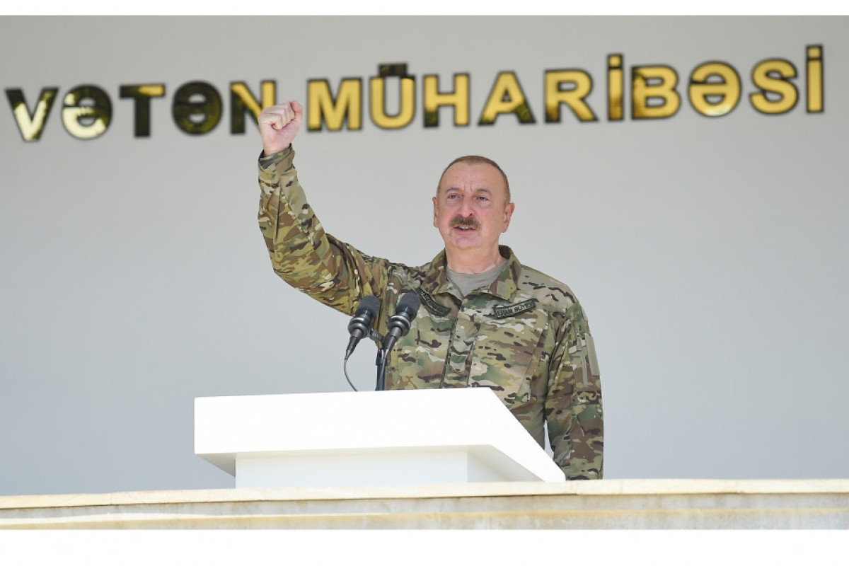 Prezident: İkinci Qarabağ müharibəsindən sonra bölgədə gündəliyi müəyyən edən yenə də biz olduq
