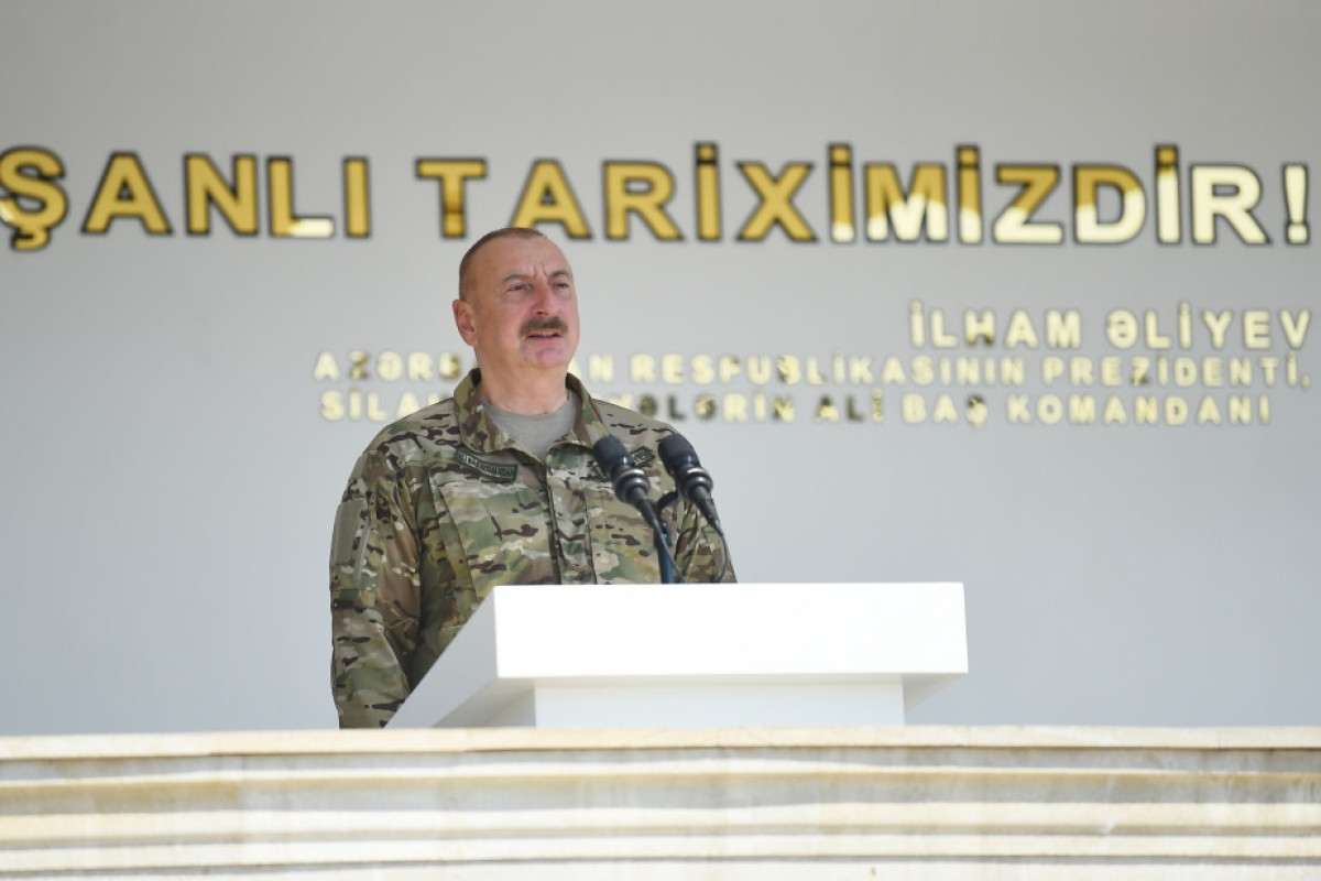 Prezident İlham Əliyev: Ulu Öndərin Azərbaycan Ordusunun formalaşmasında xüsusi rolu var