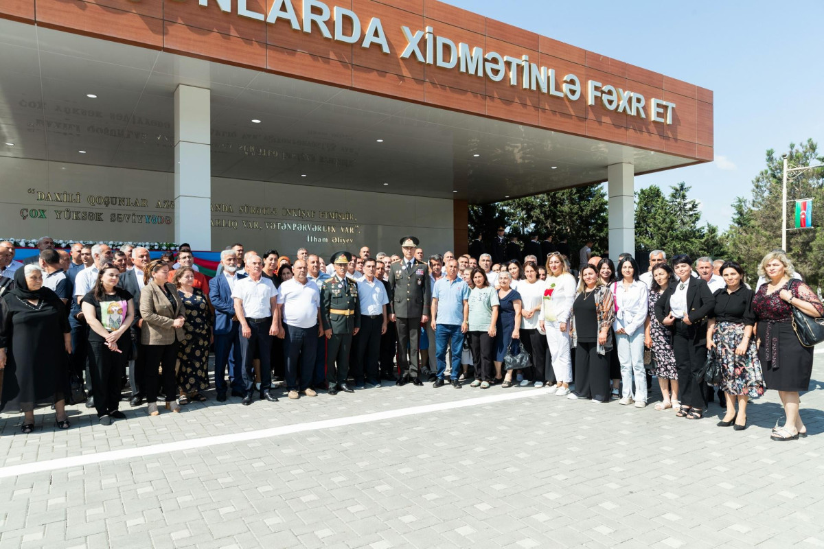 Daxili Qoşunların Ali Hərbi Məktəbində növbəti buraxılış olub