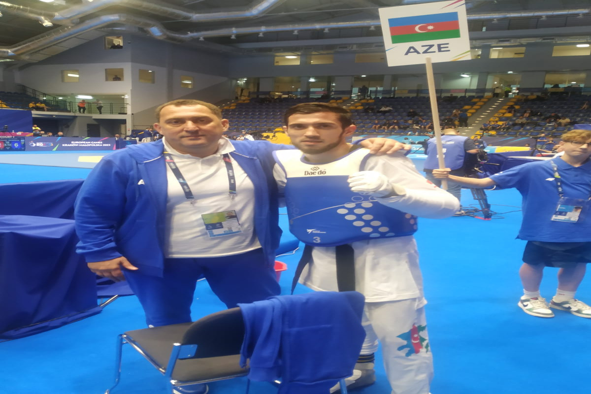 Azərbaycan taekvondoçuları Avropa Oyunlarında 1 gümüş və 1 bürünc medal qazanıb - FOTO 