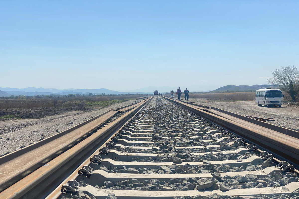 Bakı-Ağstafa dəmir yolu xəttində sel təhlükəsi yaranıb - FOTO 