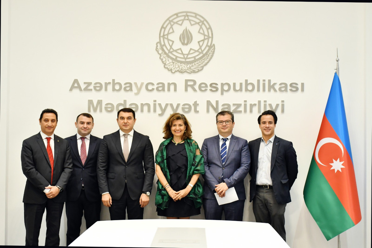 Mədəniyyət Nazirliyində UNESCO-nun Baş direktorunun müavini ilə görüş keçirilib