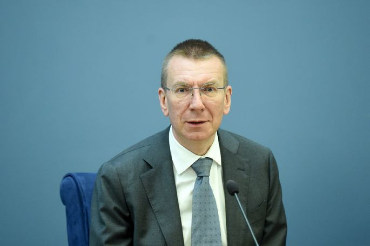 Latviya XİN başçısı Edqars Rinkeviçs