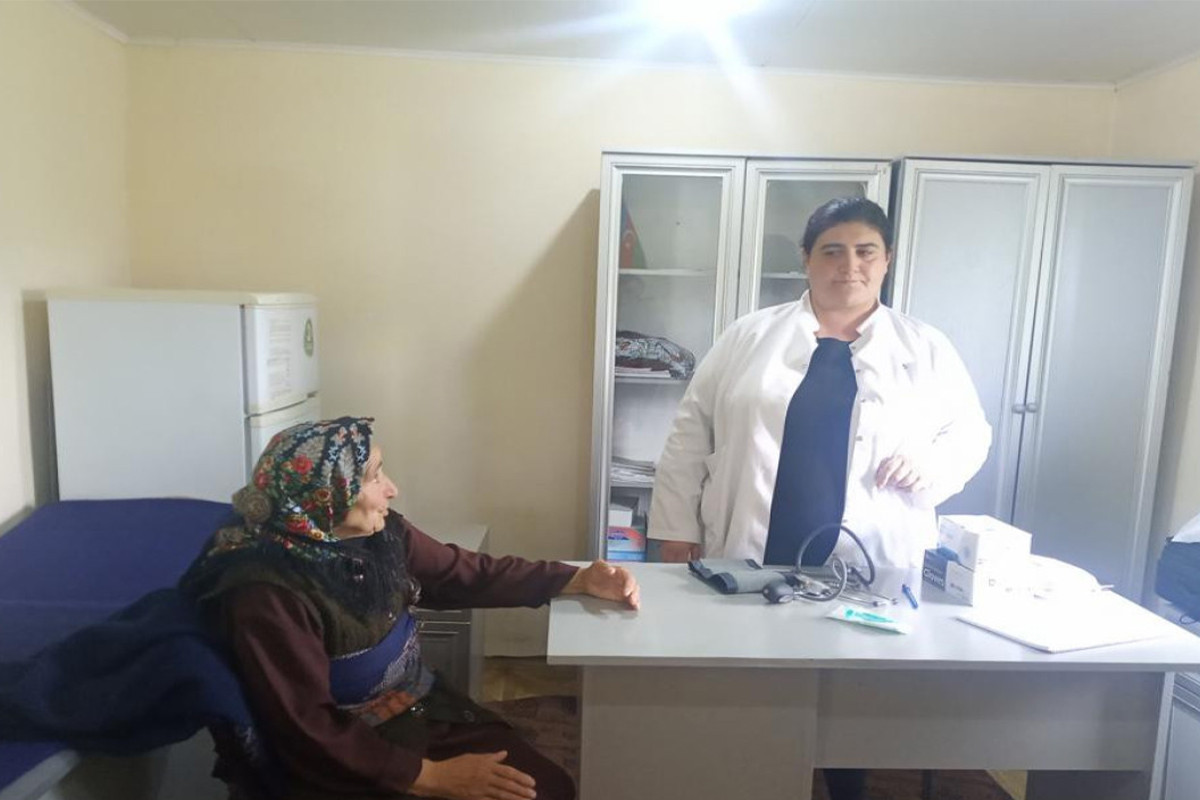 Söyüdlü kənd sakinlərinin tibbi müayinəsi təşkil edilib