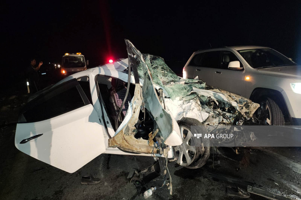 В Нахчыване возвращавшиеся со свадьбы автомобили попали в аварию, погибли 5 человек-ФОТО -ОБНОВЛЕНО 