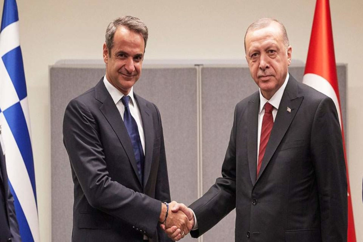 Ərdoğan Yunanıstanın Baş naziri Kiryakos Mitsotakis ilə telefon danışığı aparıb