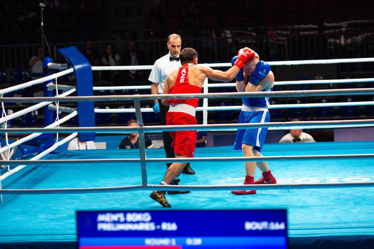 Azərbaycan boksçusu Avropa Oyunlarında 1/4 finala yüksəlib - FOTOLENT 