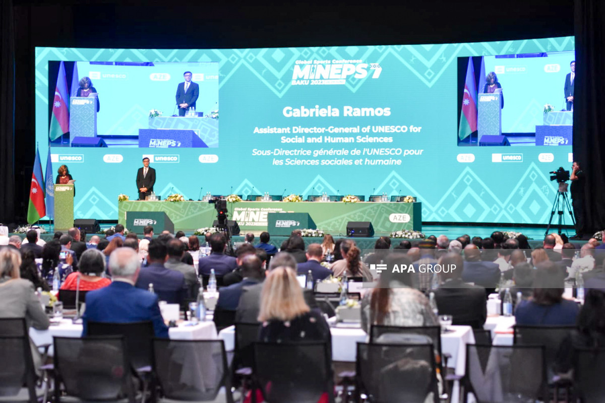 Bakıda MINEPS VII Beynəlxalq Konfransının rəsmi açılışı olub - FOTO 