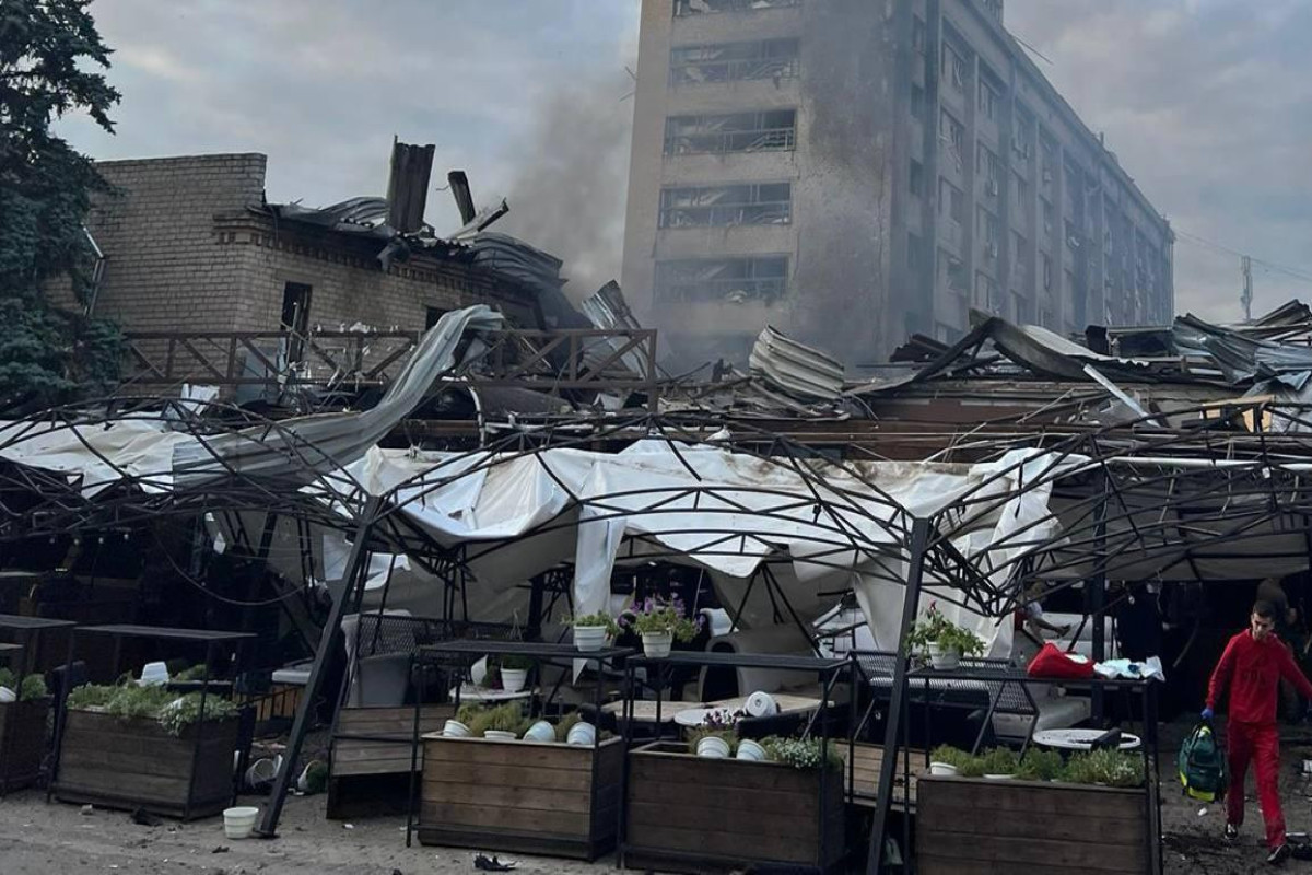 Ukraynaya raket hücumu: 4 nəfər ölüb, 40-dan çoxu yaralanıb