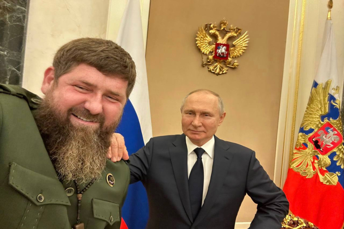 Russian President met with Head of Chechen-PHOTO 