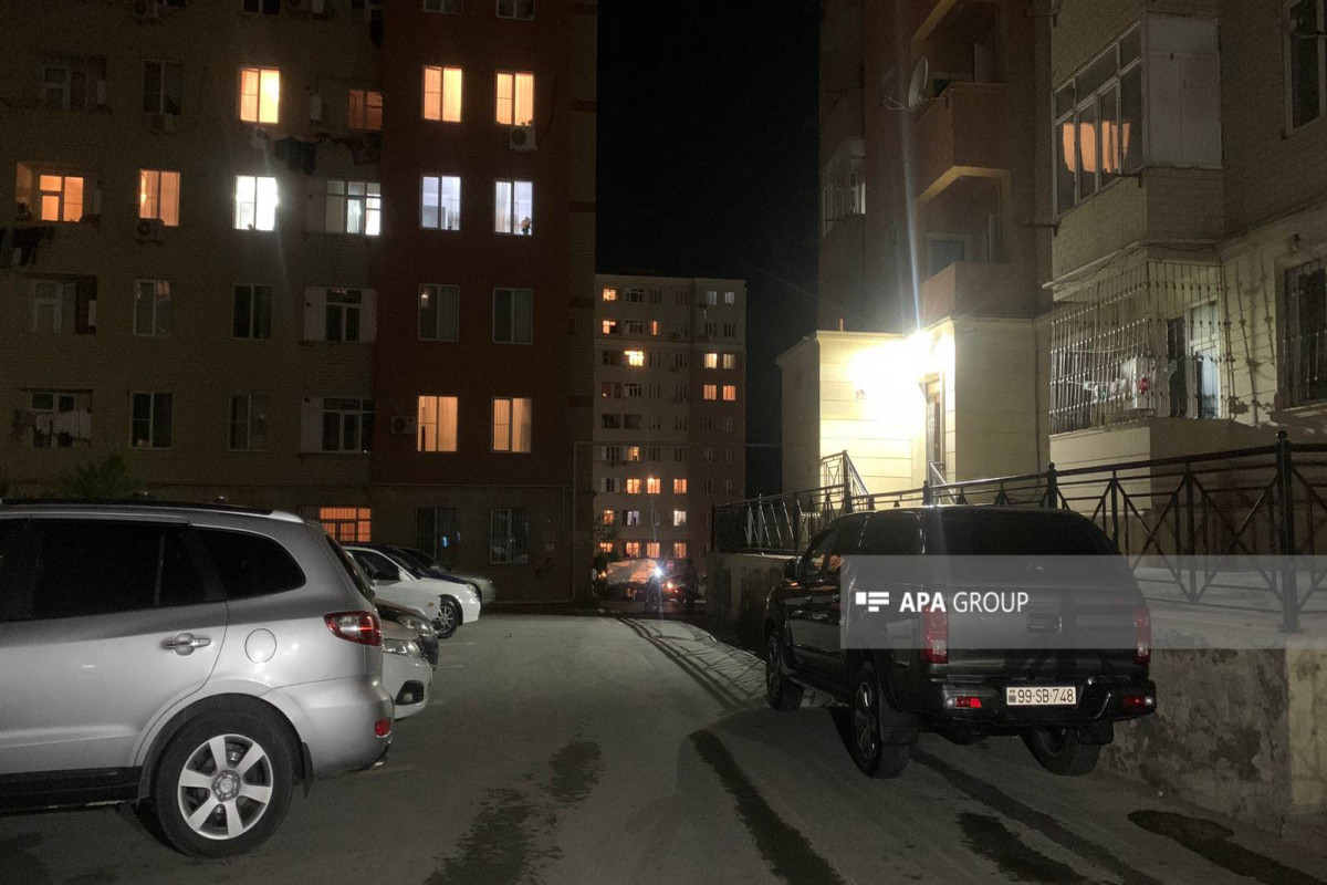"Qobu park"da mənzil yandırılıb, sakinlər təxliyə edilib - YENİLƏNİB 