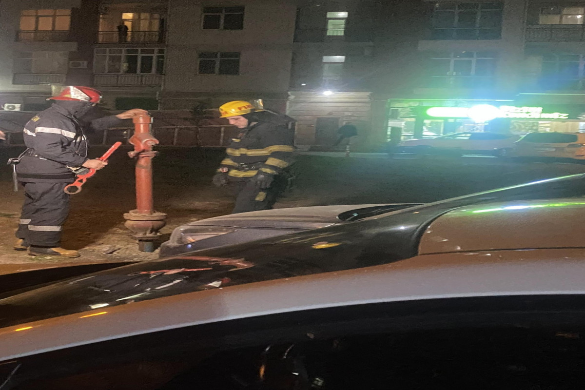 МЧС провело условные пожарные учения-ФОТО -ВИДЕО 