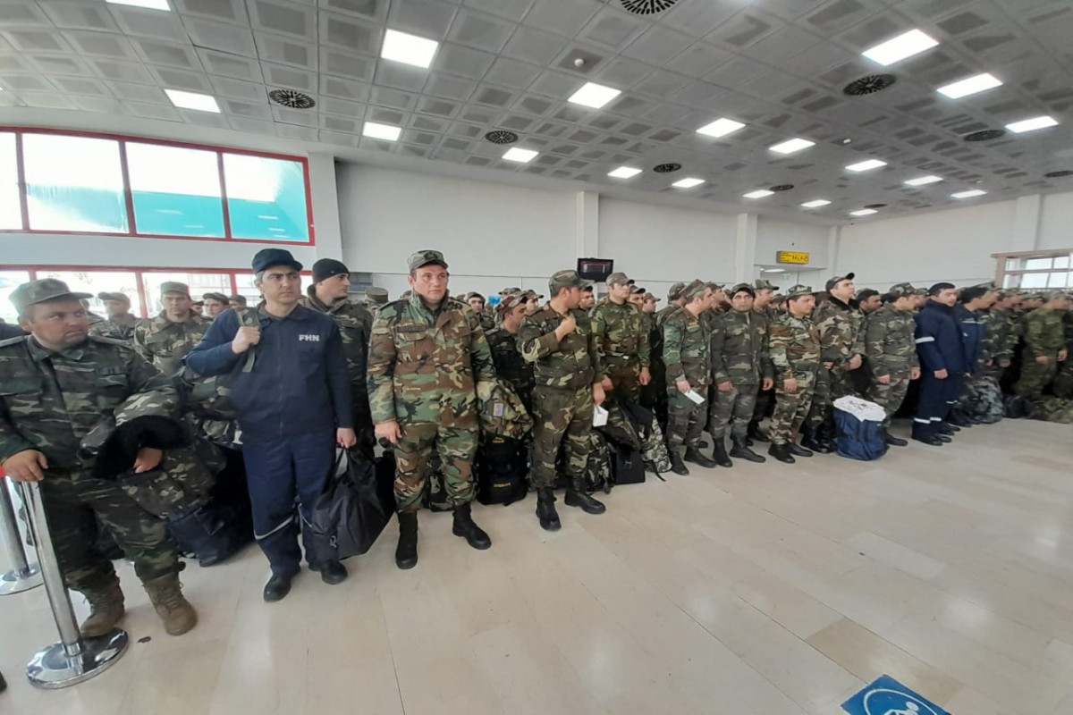 Part of the agile rescue forces of Azerbaijani MES in Turkiye  left for our country-UPDATED 