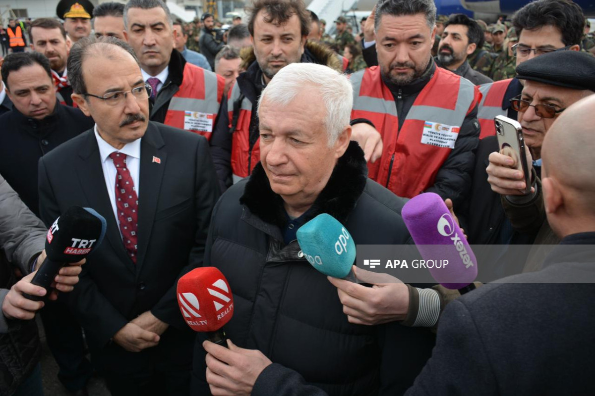 Nazir müavini: Azərbaycan xilasediciləri Türkiyədə zəlzələ bölgəsində fəaliyyətlərini davam etdirir